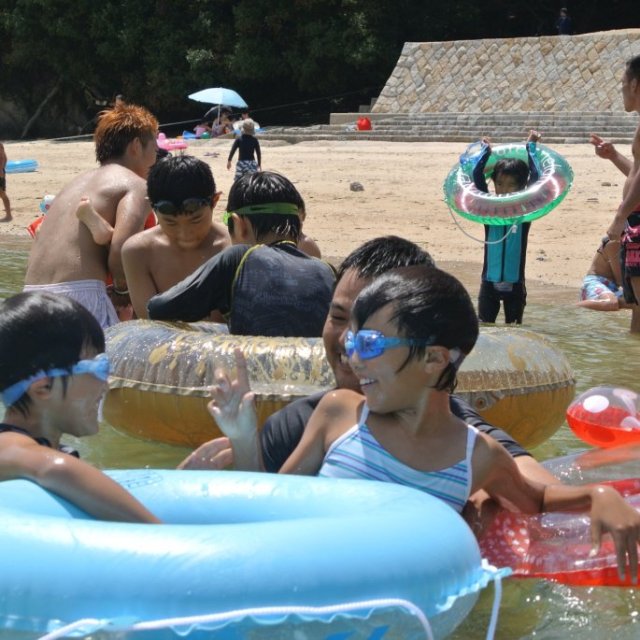 大久野島海水浴場《7月15日～8月中旬》