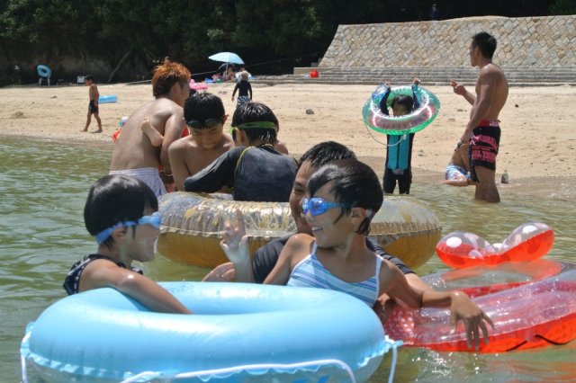 大久野島海水浴場《7月15日～8月中旬》